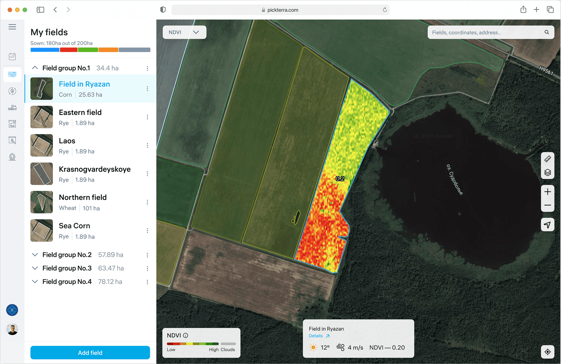 AI-Powered Agricultural Platform